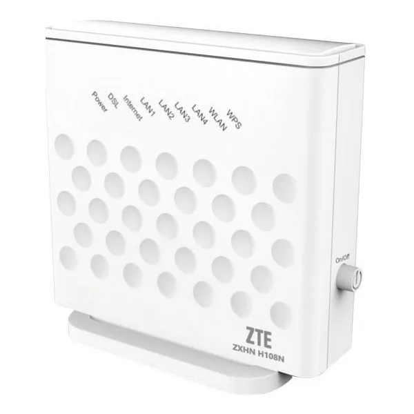 ZTE ZXHN H108N 4 Port 300 Mbps ADSL2+ Modem