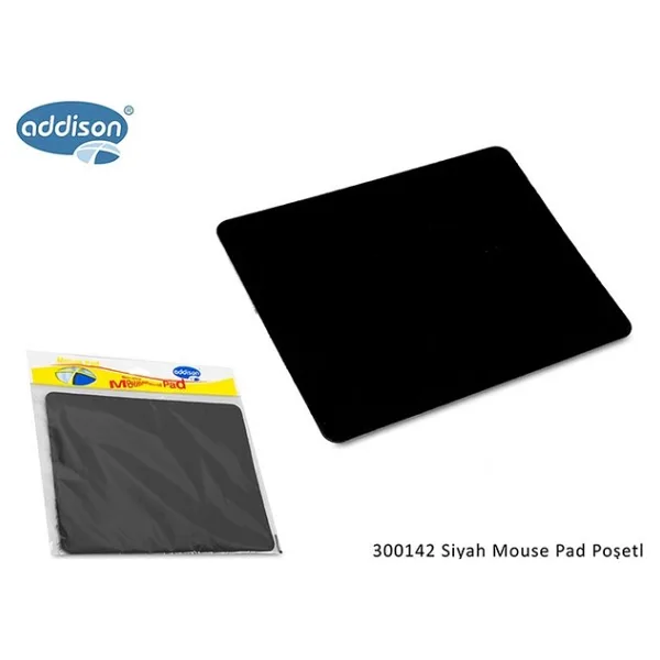 Addıson 300142 177X217X2MM Lüx Big Mouse Pad (SIYAH)(1923) - 2598-9447 - Çok Renkli