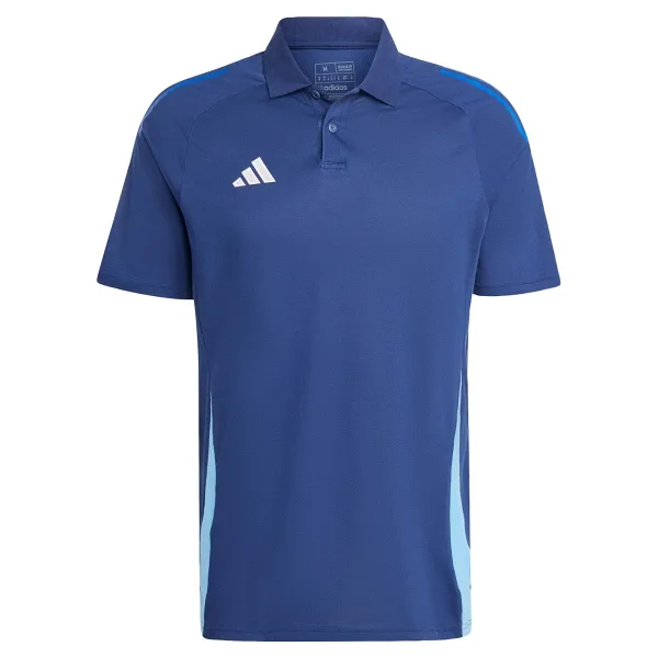 Adidas Tiro 24 Competition IR7564 Lacivert Kısa Kollu Polo Yaka Erkek Spor Tişört