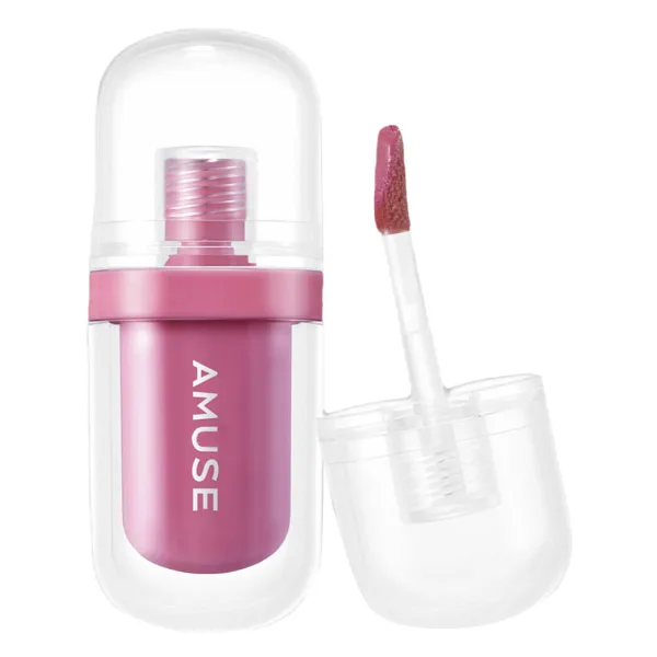 Amuse Jel Fit 8 Çeşit Hyaluronik Asit ve Şeftalili Parlatıcı Jel Ruj 3.8 g