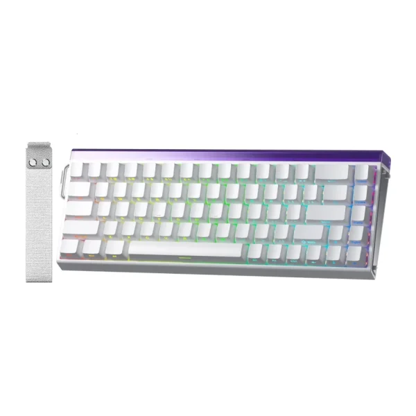 Aula Hero 68 HE Beyaz RGB %65 TKL Black King Switch Kablolu Mekanik Oyuncu Klavyesi