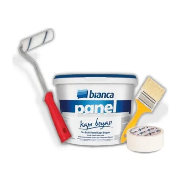Bianca Su Bazlı Panel Kapı Boyası Seti 0,75Lt Beyaz