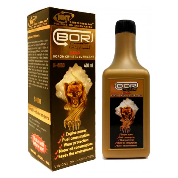 Bor Power S-600 Gold Guclendirilmis Bor Icerikli Motor Yag Katkisi - Nnt Bor Power