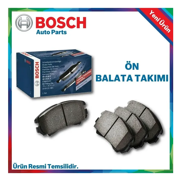 Bosch Honda Civic Fd6 Fb7 1.6 Ön Fren Balata Takımı 2007 - 2016
