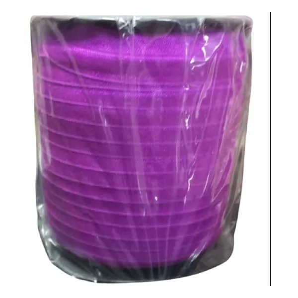 Çamaşır Lastiği Düz 1 Cm 75 Metre 1 Top Mor
