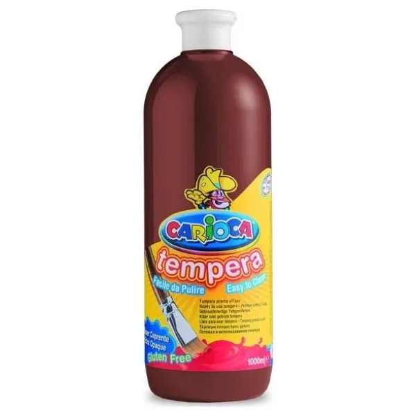 Carioca Süper Yıkanabilir 1000 ml Kahverengi Tempera Boya