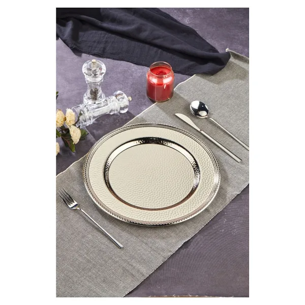 Cooker 33 cm Metal Supla/sunumluk - Şık ve Fonksiyonel Tasarım