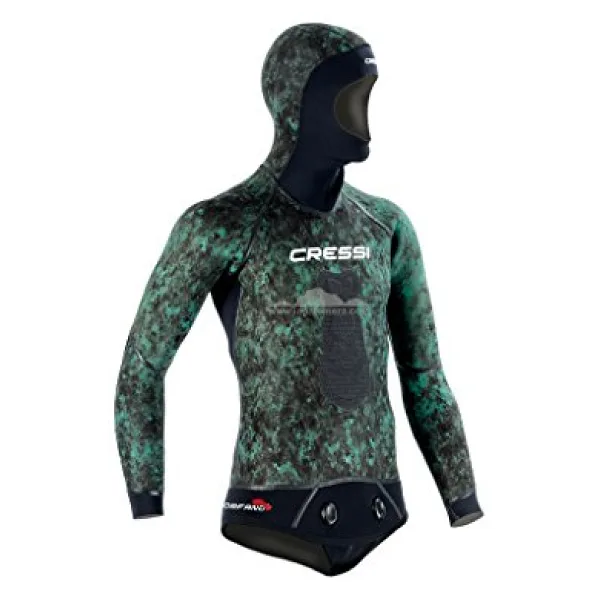 Cressi CRS LE466002 Elbise, Unisex, Kamuflaj, 5 mm