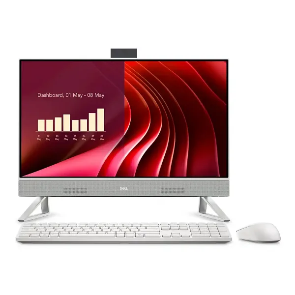 DELL AIO 24 EC242501020UBU, i5-1334U, 23,8" FHD Ekran, 16Gb DDR5 Ram, 512Gb SSD, Wi-Fi, Type-C, Paylaşımlı Ekran Kartı, Free Dos, All In One PC