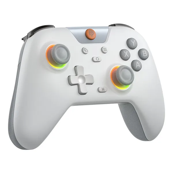EasySMX X5 - Kablosuz Gamepad - Hall Effect Stick - Drift & Dead Zone Yok, PC/Switch/ - Beyaz