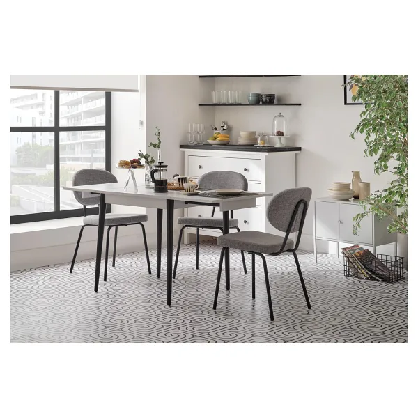 Enza Home Flabel Açılır Mutfak Masası - Beyaz