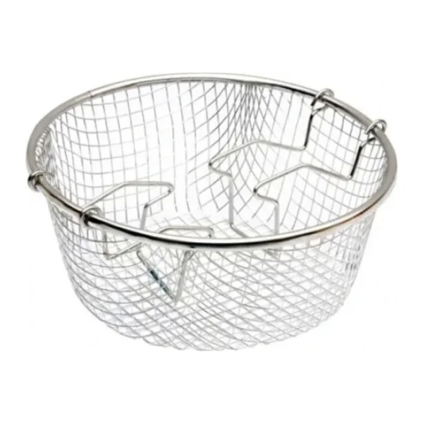 EveFix Hareketli Çift Kulplu Cips Kızartma Teli Patates Kızartma 20 Cm