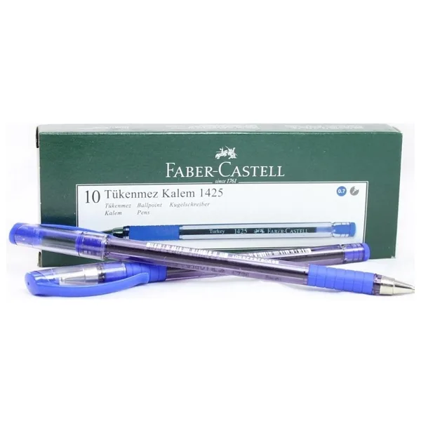 Faber-Castell 1425 İğne Uçlu 10'lu Paket Tükenmez Kalem