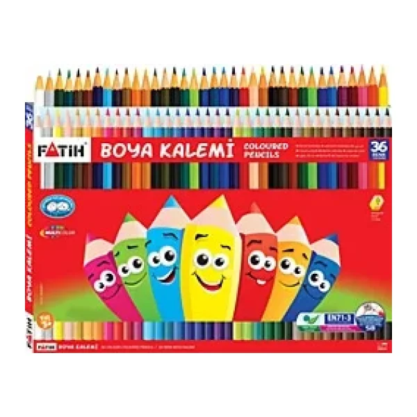 Fatih Tam Boy 36'lı Kuru Boya Seti