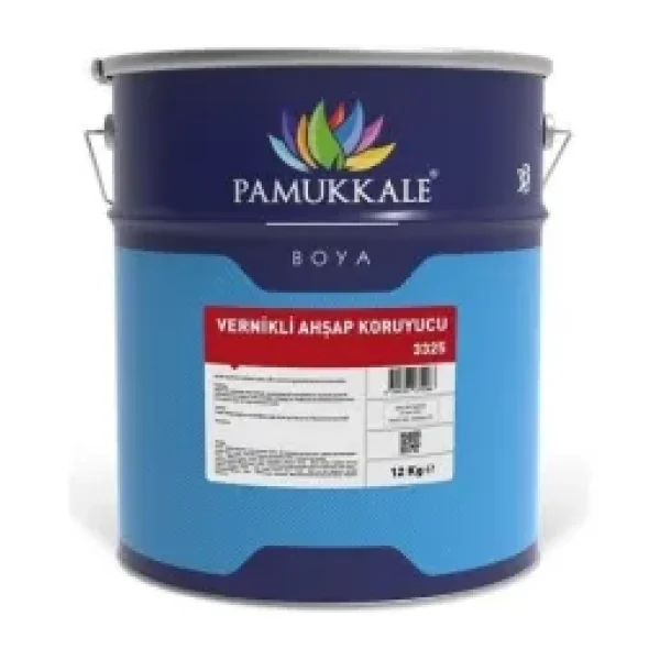 Fawori Pamukkale Ahşap Koruyucu Vernikli 12 kg Tik Ağacı