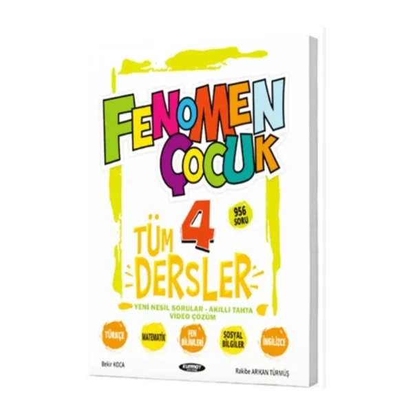Fenomen Çocuk Yayınları 4. Sınıf Tüm Dersler Soru Bankası