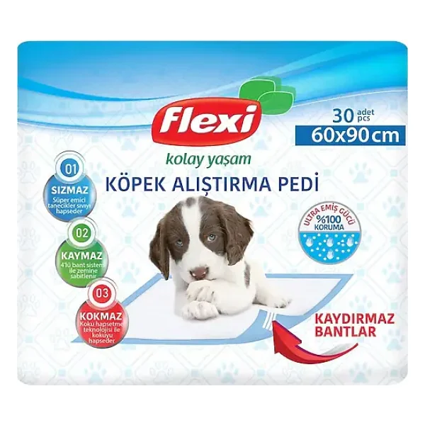 Flexi 60x90 cm 30'lu Köpek Alıştırma Pedi