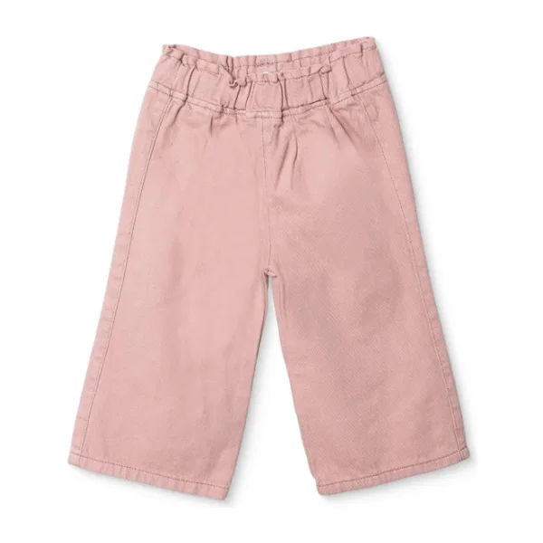 HelloBaby Kız Bebek Pastel Dreams Pantolon Gabardin Reçme Paça