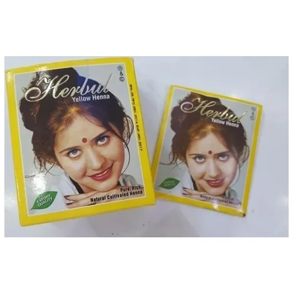 Herbul Hint Kınası Sarı - 6 ADET