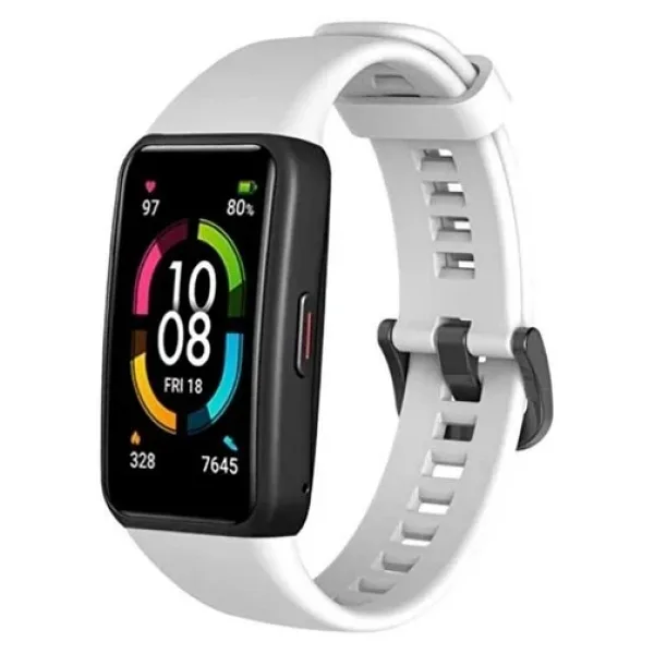 Honor Band 6 Akıllı Saat Uyumlu Sportif Silikon Kordon/Kayış