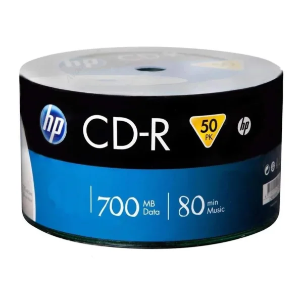 HP CD-R 52X 700MB 80DK 50-LI CAKEBOX