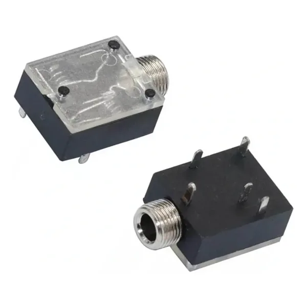 IC-259 Stereo Şase 3.5mm Jak Konnektör Somunlu