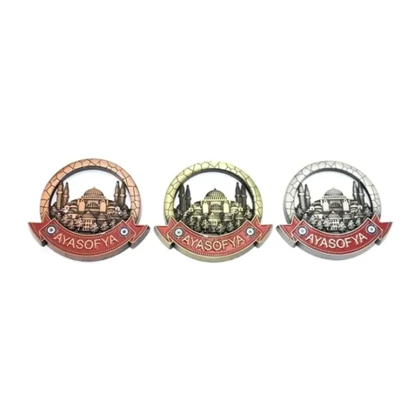 İstanbul Temalı Metal Magnet Alk3338