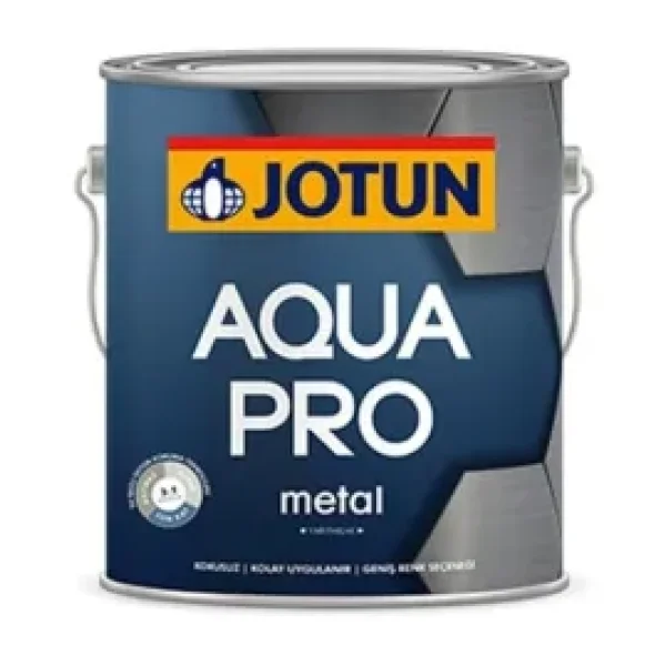 Jotun Aqua Pro 0.9 lt Yarı Parlak Metal Boyası