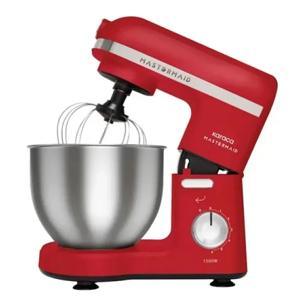 Karaca Mastermaid Chef 1500 W 5 lt Kırmızı Stand Mikser