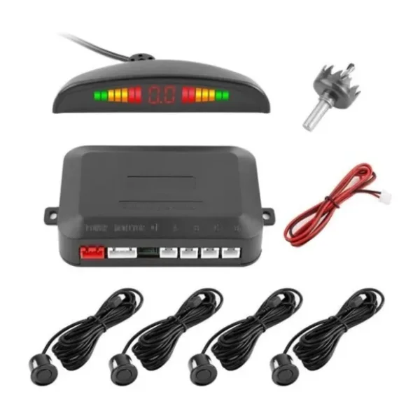 Kgn Led Ekranlı Park Sensörü Siyah 22mm 12v