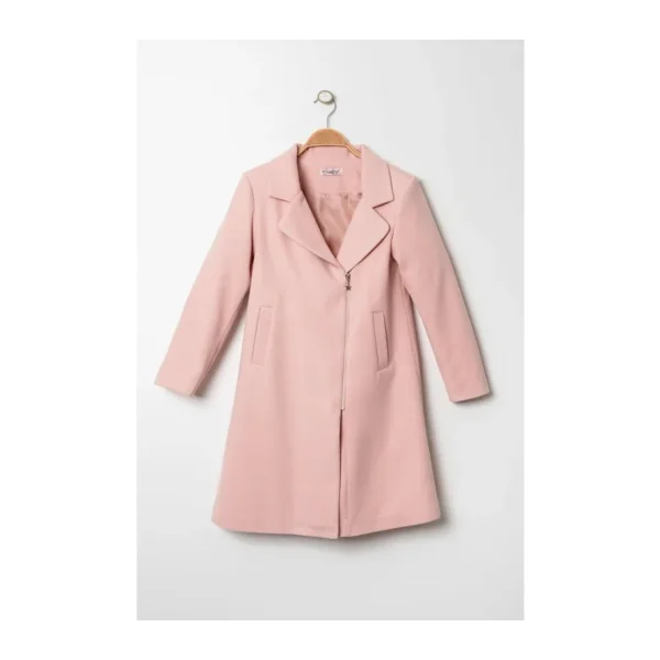 Kız Çocuk Kaşekaban Palto - 00406 Pembe - 12 Yaş