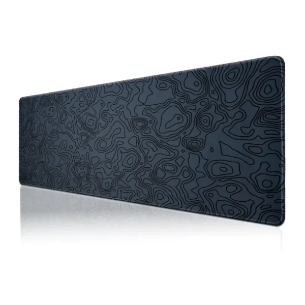 KlasseGear Pro Grey Map Lines 70x30 Cm Xl Gaming Oyuncu Mouse Pad Mousepad