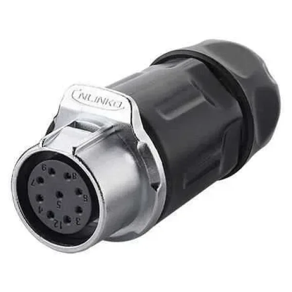 LP-20-J09PP-01-001 9-Pin Su Geçirmez Konnektör - Dişi
