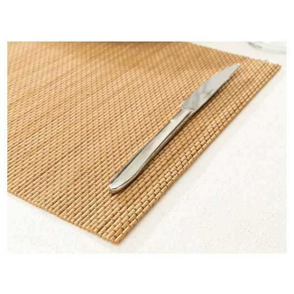 Madame Coco Leva Amerikan Servis 4'Lü - 45 x 30 cm - Naturel