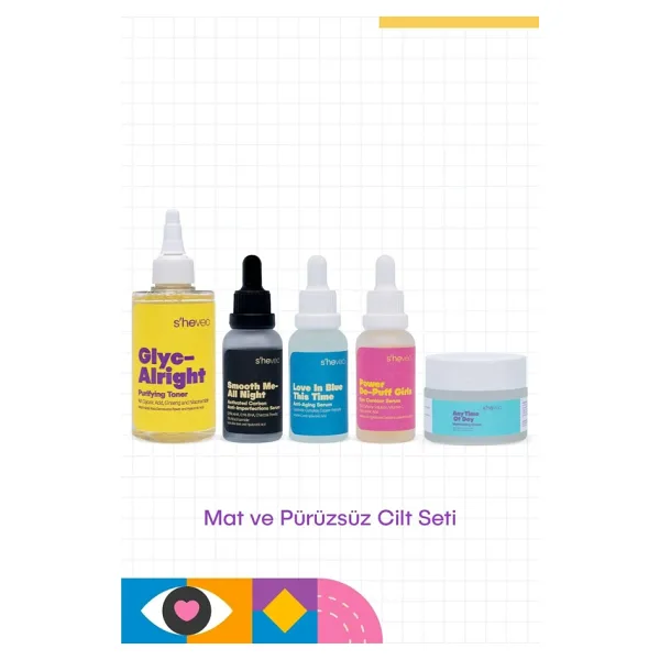 Mat ve Pürüzsüz Cilt Seti