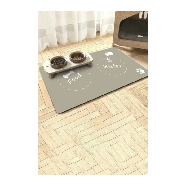 Matgo Pati Food Water Krem Evcil Hayvan Beslenme Matı 50 x 70 cm