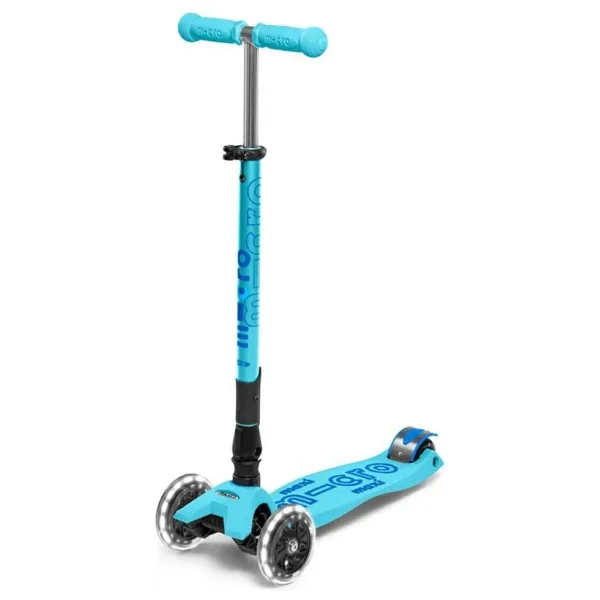 Micro Maxi Deluxe Foldable Işıklı 3 Tekerlekli Çocuk Scooter