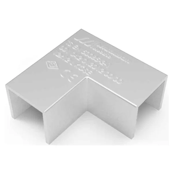 Mutlusan L Köşe Metalik Gri 12X12 mm