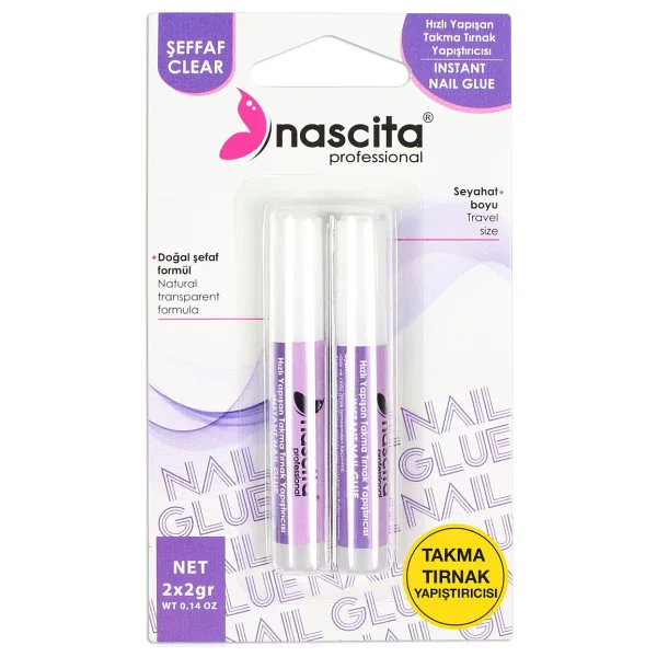 Nascita Şeffaf Takma Tırnak Yapıştırıcısı - 05