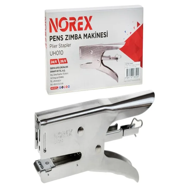 Norex Pens Tipi Zımba Makinesi 24/6 Uh010