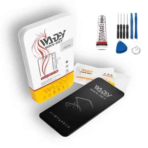 Nubia ZTE V70 MAX Lcd Ekran Dokunmatik - Wan - Dey + B-7000 + Tamir Kiti