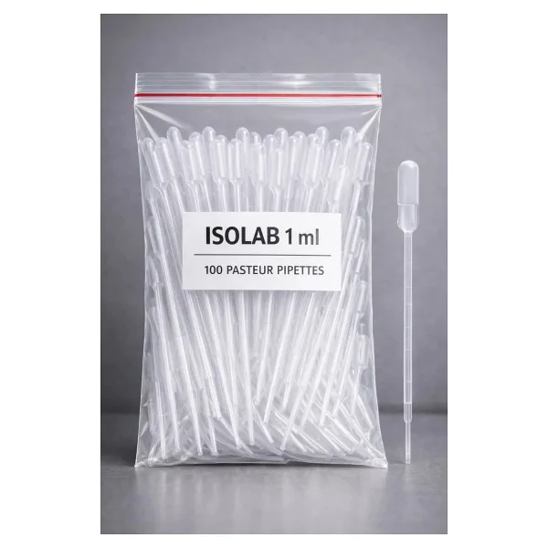 Pastör pipet 1 ml - 100 adet - Plastik Damlalık Polietilen