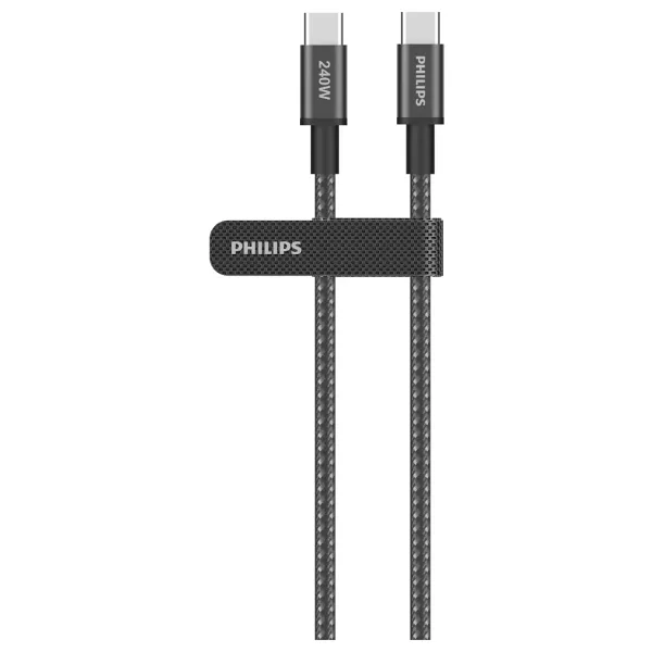 Philips DLC7060C 2m Type-C to Type-C Hızlı Şarj Kablosu