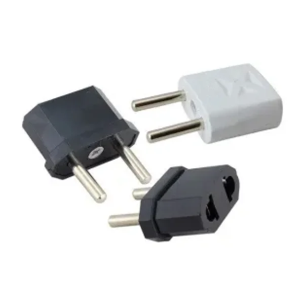 Powermaster Amerikan Fiş Standart Çevirici 2 Adet Siyah + 1 Beyaz Dönüştürücü