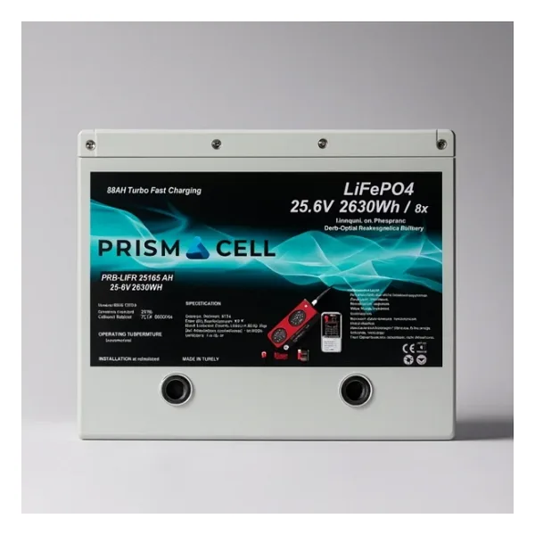 Prismacell 25.6v 105ah Lifepo4 Akü Solar & Marin