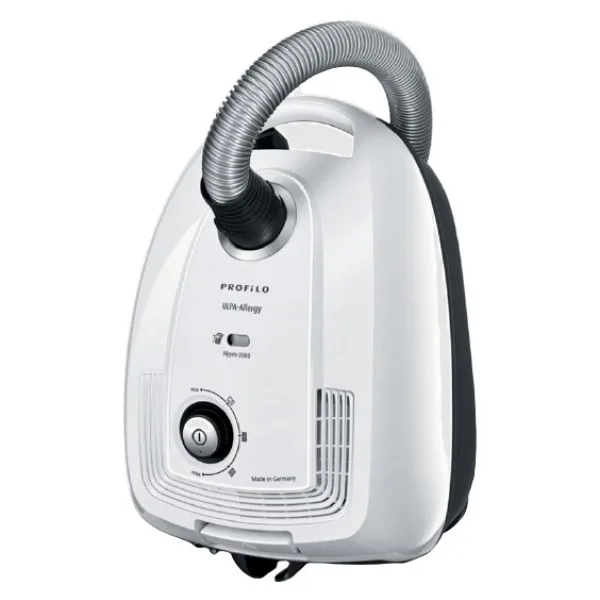 Profilo UltraAllergy Toz Torbalı Elektrikli Süpürge - Hijyenik Filtre, Yüksek Emiş Gücü, Beyaz, 4 Litre Kapasite