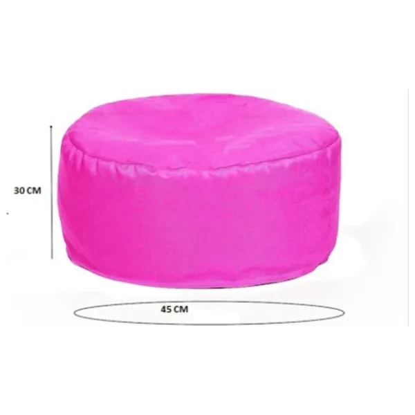 Pufumo Yuvarlak Ayak Ucu Pufu Pembe