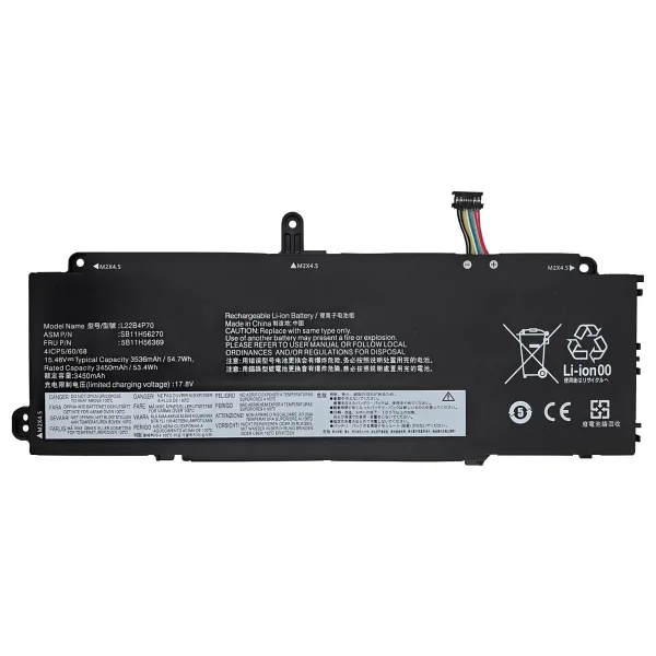 RETRO Lenovo ThinkPad X13 Gen4, L22B4P70 Notebook Bataryası - 4 Cell