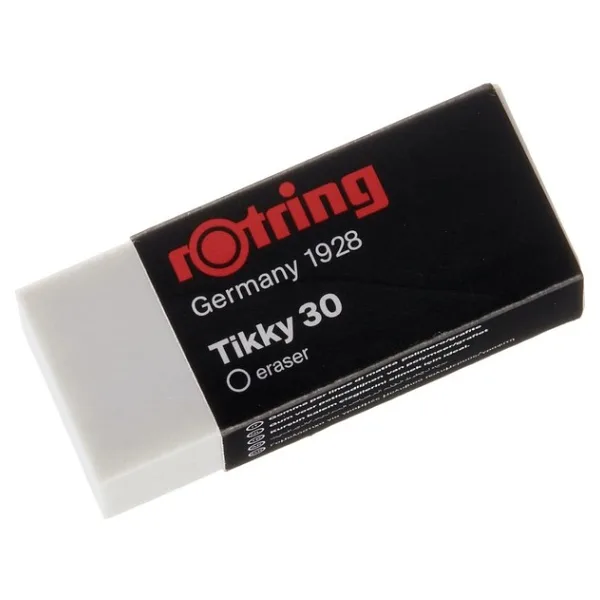 rotring Tikky30 Kurşun Kalem Silgisi, Orta Boy, Beyaz