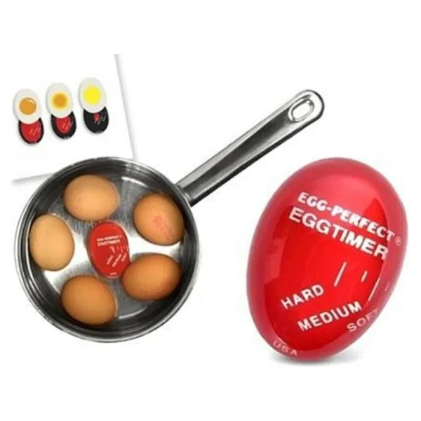 Sadık Ticaret Dublör Yumurta Zamanlayıcı Egg Timer Pişirme Haşlama Süresi Aparatı Zaman Ayarlama Göstergesi - 1 Adet